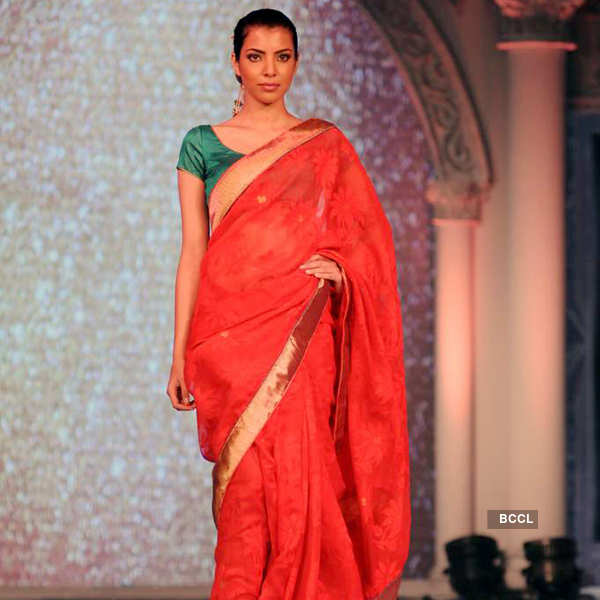 Sonakshi walks for an apparel brand