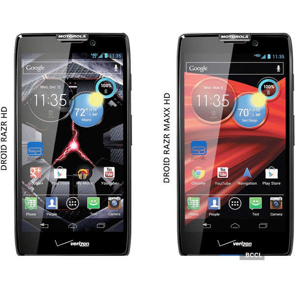 Motorola unveils 3 Droid phones
