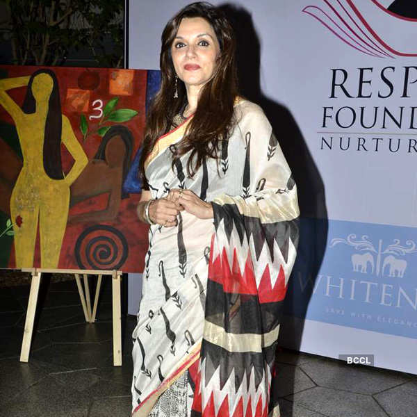 Celebs at art foundation launch