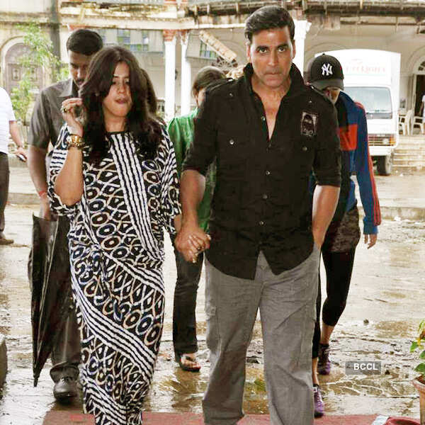 Ekta, Akki promote OUATIM Dobaara