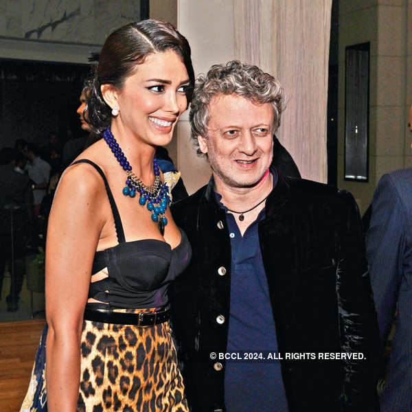 Rohit Bal's post-show party