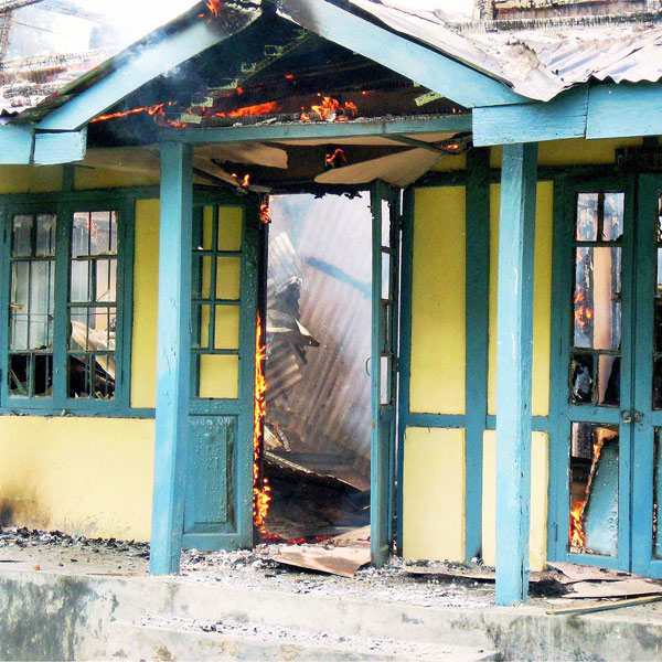 Assam Burns In Separate State Demand