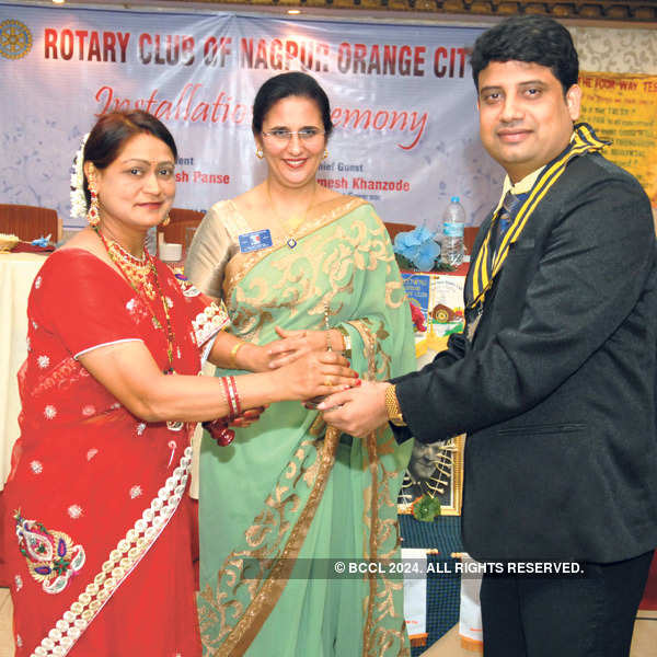 Installation ceremony of Rotary Club