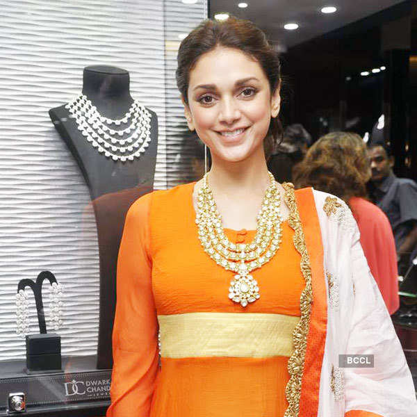 Aditi at a new store launch