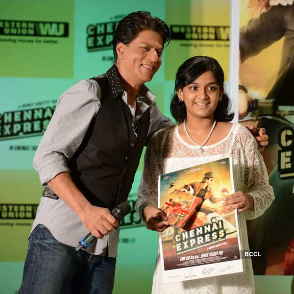 SRK promotes Chennai Express
