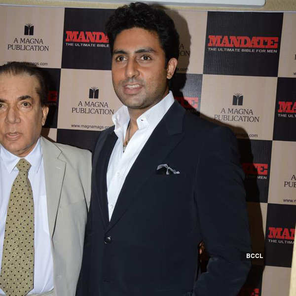 Abhishek launches magazine cover