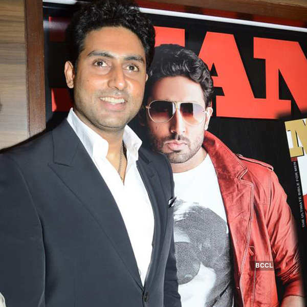 Abhishek launches magazine cover