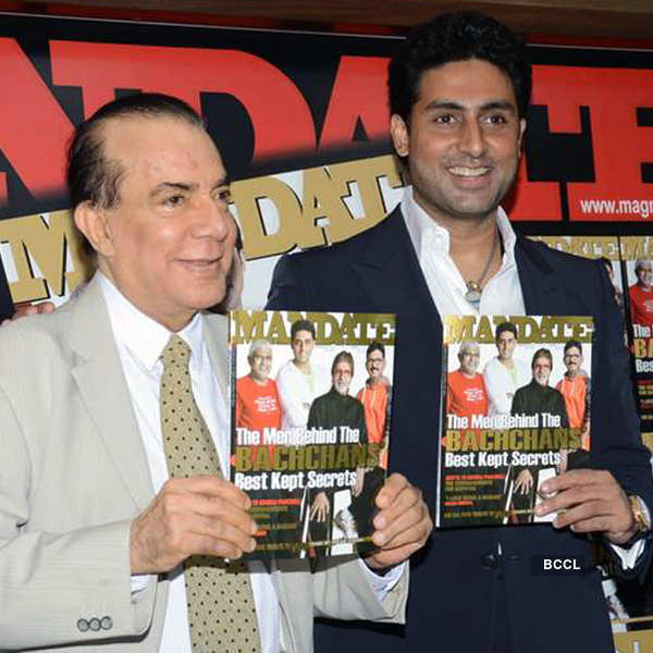 Abhishek launches magazine cover