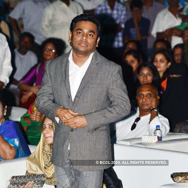 Ar Rahman Clicked At The Inaugural Function Of His New School The Km College Of Music And Technology In Chennai