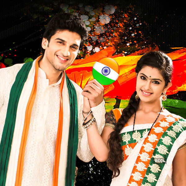 TV stars on Independence Day