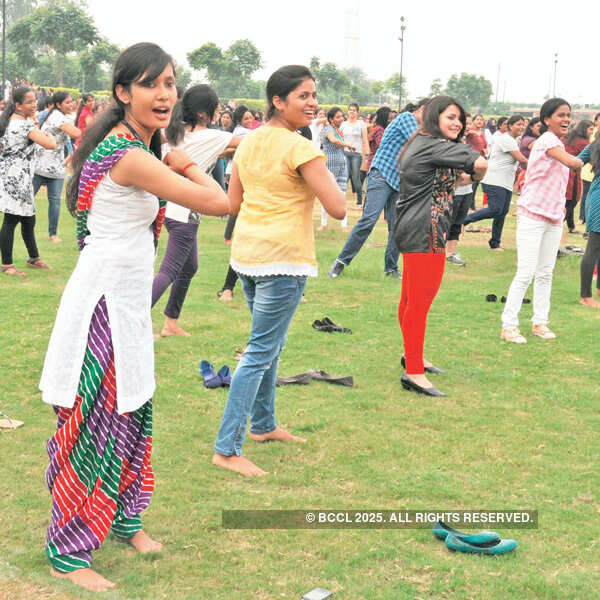 Kiran Bedi @ Self-defence training session