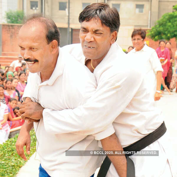 Kiran Bedi @ Self-defence training session