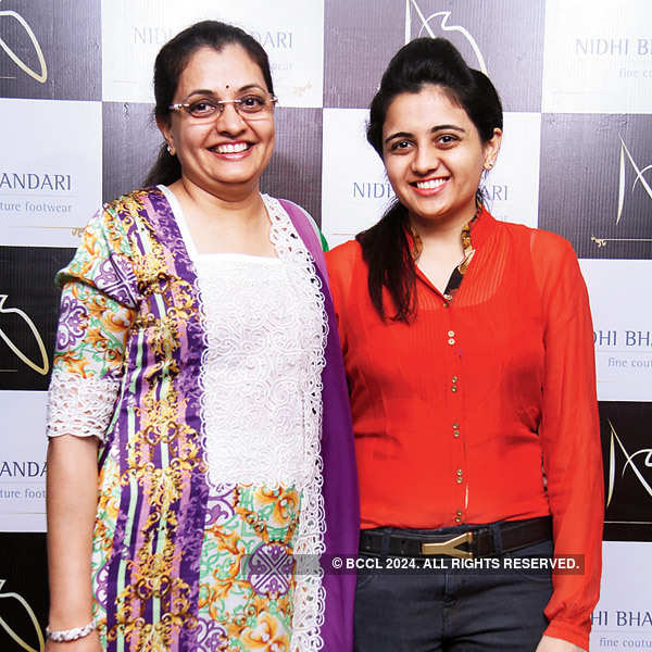 Nidhi Bhandari Couture Footwear launch