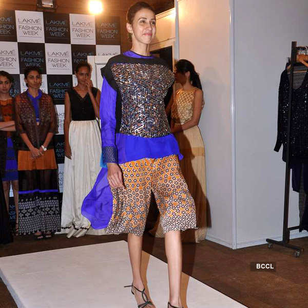 LFW 2013 fitting sessions