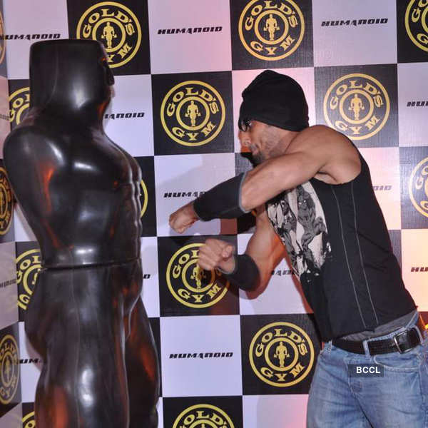 Celebs @ Gold's Gym relaunch