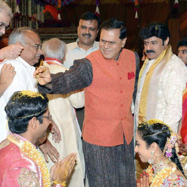 Balakrishna's daughter Tejaswini weds Sribharat