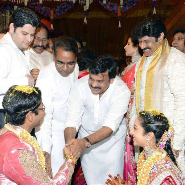Balakrishna's daughter Tejaswini weds Sribharat