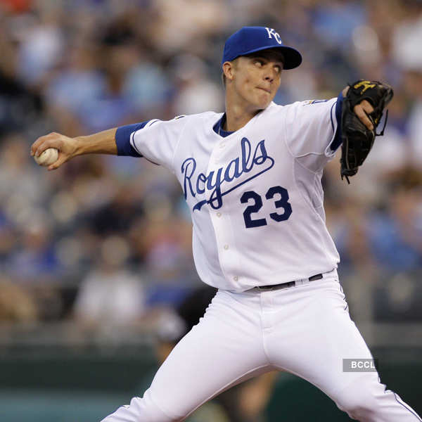 Los Angeles Dodgers pitcher Zack Greinke is 55th in the list. Greinke has  also played for the Kansas City Royals, Milwaukee Brewers and Los Angeles  Angels of Anaheim.