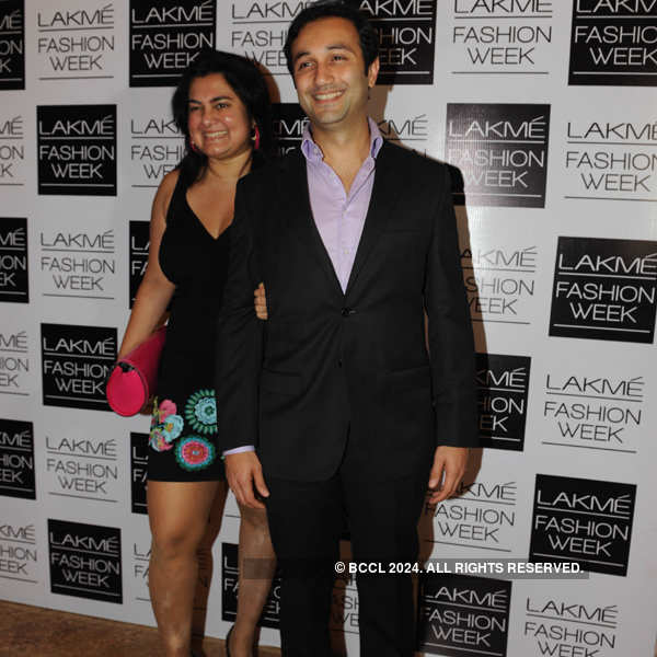 Celebs attend LFW'13