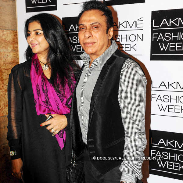 Celebs attend LFW'13