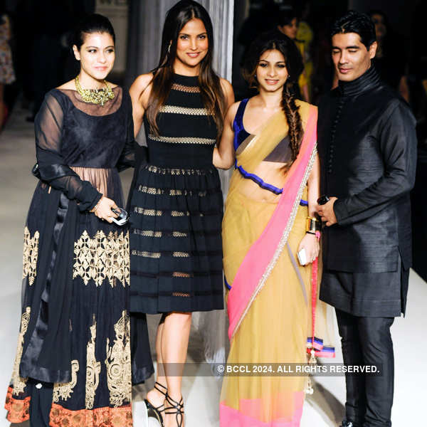 Celebrity showstoppers at LFW '13