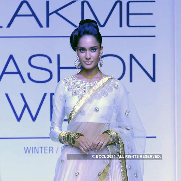 Celebrity showstoppers at LFW '13