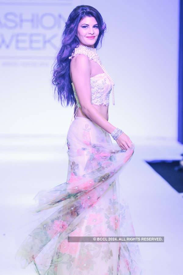Celebrity showstoppers at LFW '13