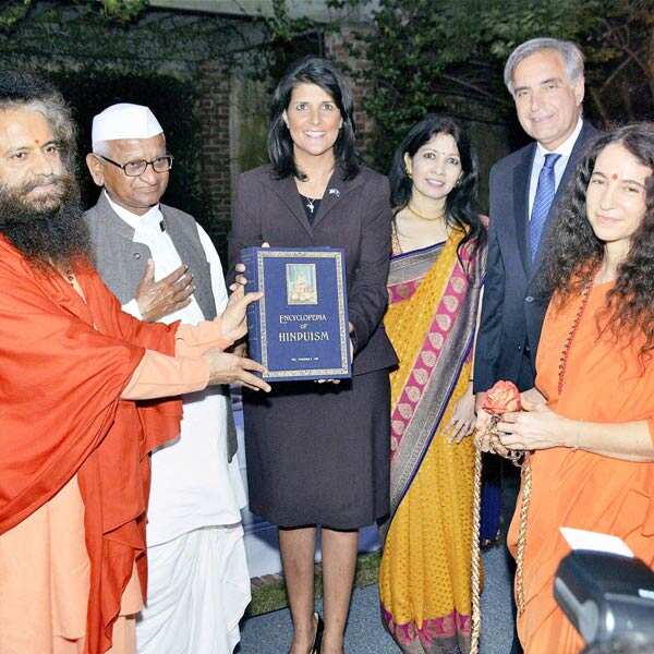 Anna Hazare in America