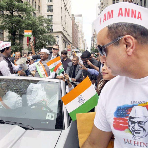 Anna Hazare in America