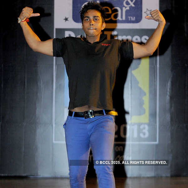 Manav Sharma during the Clean & Clear Delhi Times Fresh Face 2013