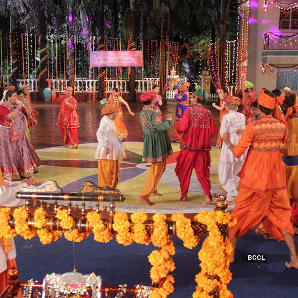 Janmashtami celebrations on TV