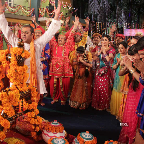 Janmashtami celebrations on TV