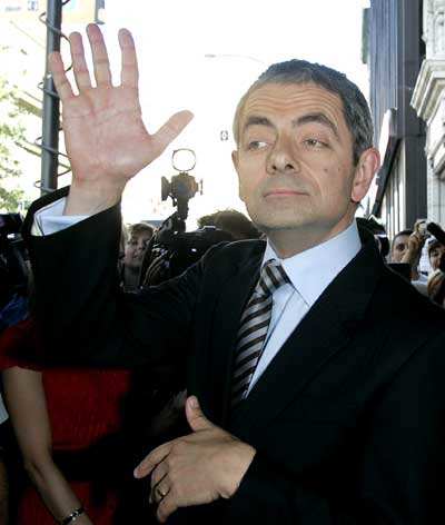 Comedy king Mr. Bean