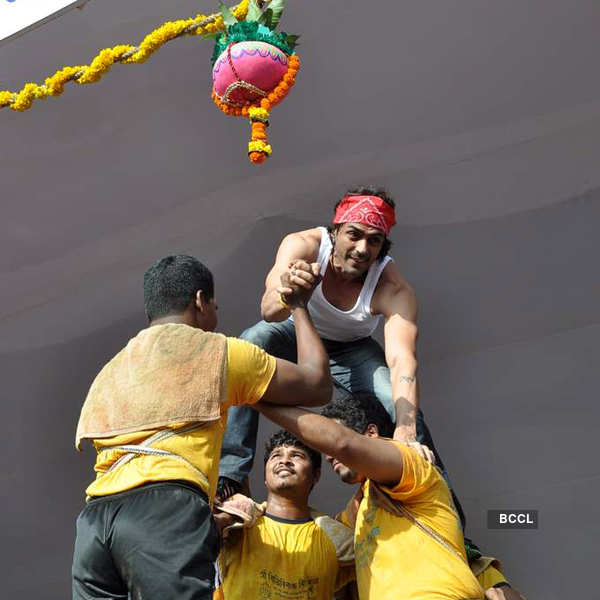 Stars @ Dahi Handi event