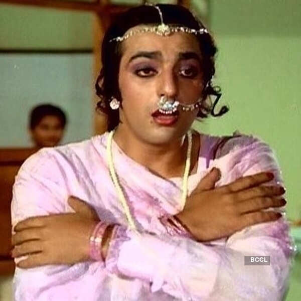 Male actors in female dress