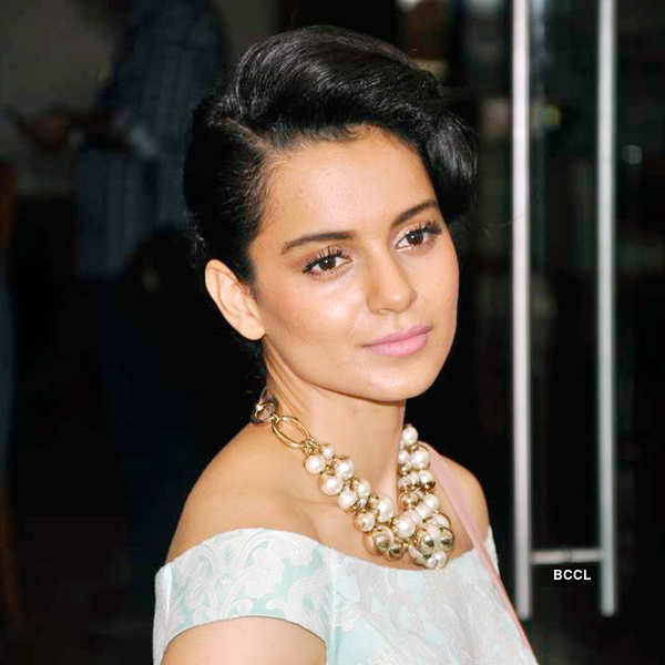 Kangana launches her website