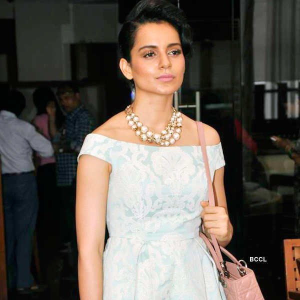 Kangana launches her website