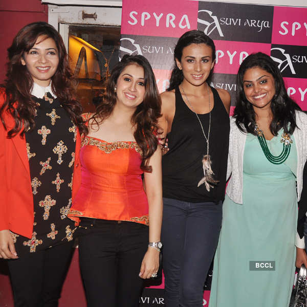 Celebs at festive collection launch