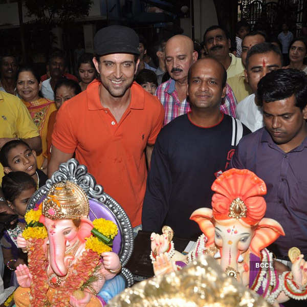 Stars welcome Ganpati Bappa