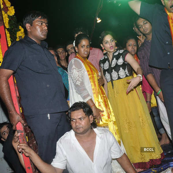 Salman Khan's Ganapati visarjan