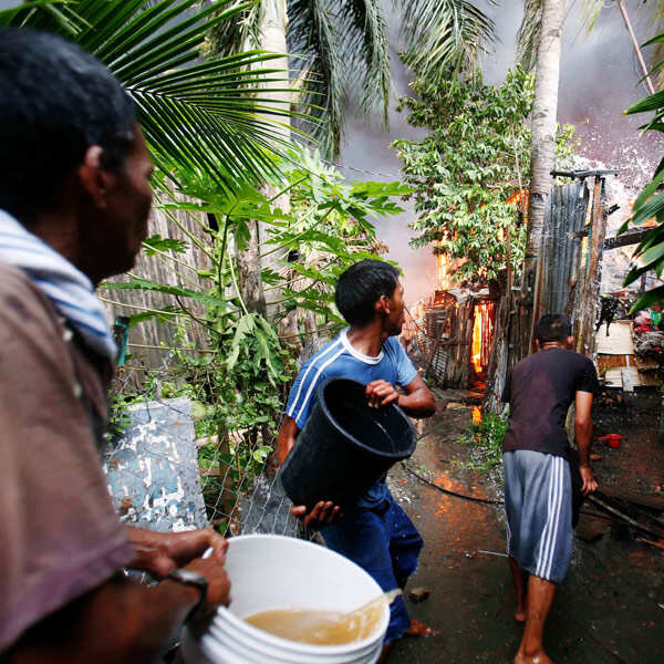 Philippines rebels attack second city