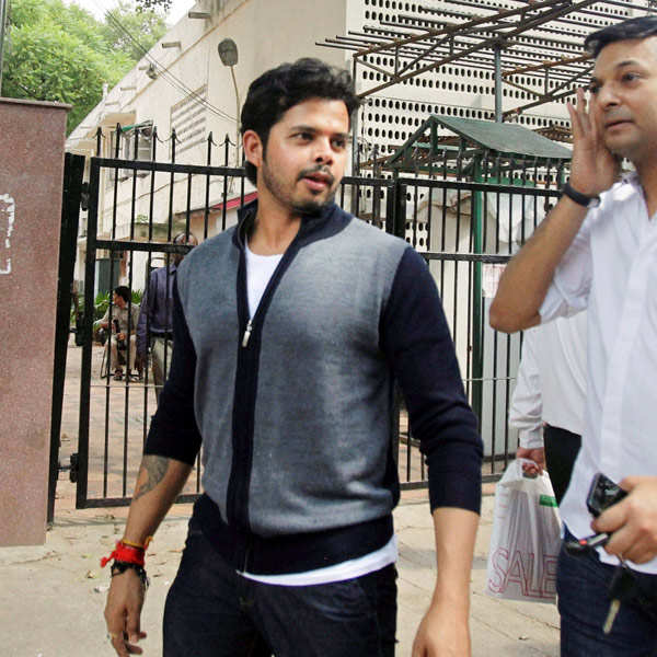 S Sreesanth handed life ban for spot-fixing