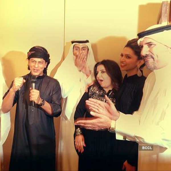 Happy New Year: Press Conference in Dubai