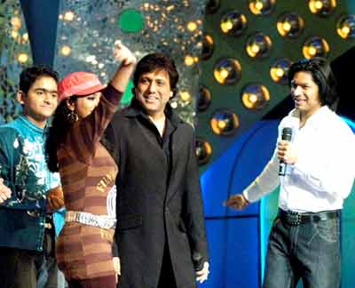 Govinda's tryst with singers!