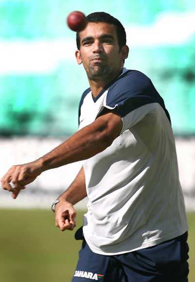 India's practice session, Oval