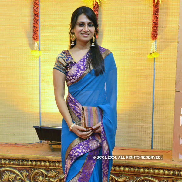 L Balaji - Priya Thalur's reception party