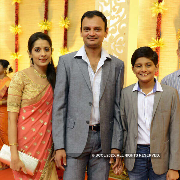 L Balaji - Priya Thalur's reception party