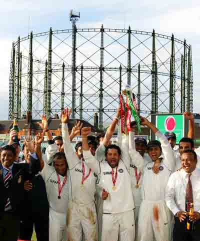  India wins series at oval