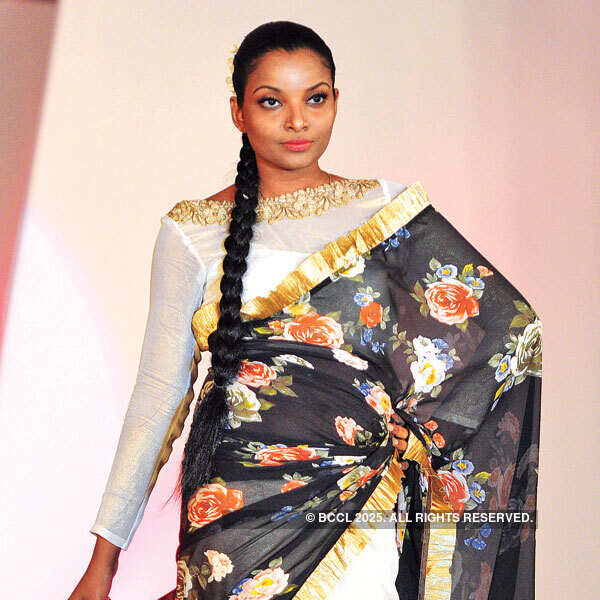 Celebs at a fashion show in Kochi