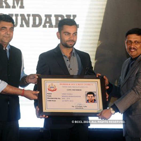 Virat Kohli appointed BSF brand ambassador